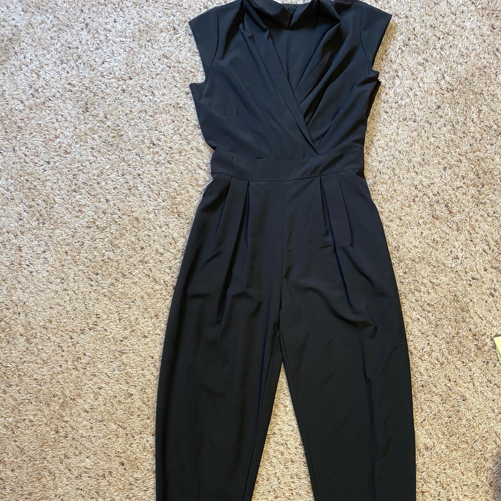 Women’s black one piece pans suit